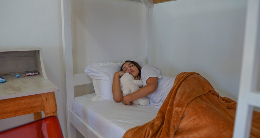 Escape the coastal heat and relax in complete comfort. Our student rooms and common areas feature full air conditioning systems, maintaining a cool, refreshing temperature that supports both better sleep and productive daytime studying.